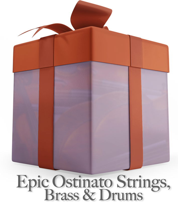 Epic Ostinatos, Brass & Drums MIDI pack